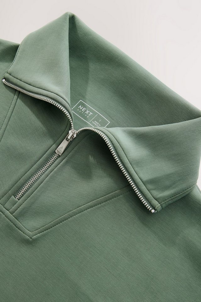 Next Sweater Active Sweatshirt mit viertellangem Reißverschluss (1-tlg) – Bild 3 von 3