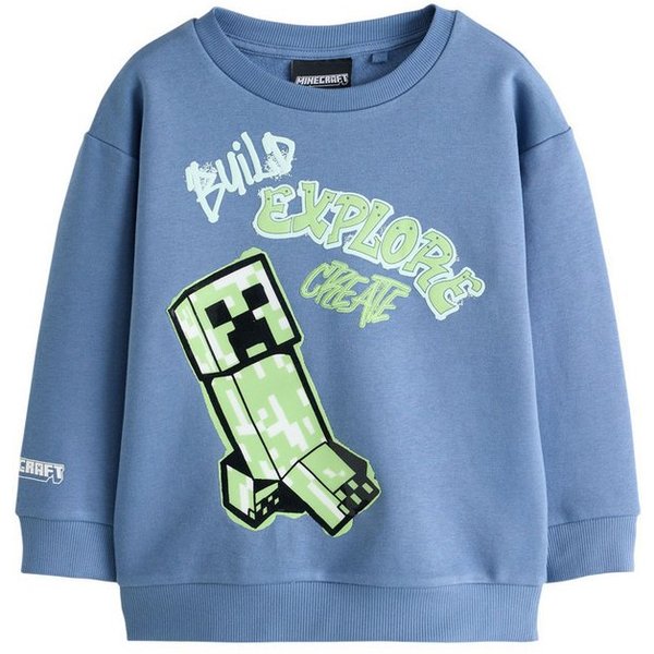 Next Sweater Hoodie mit Rundhalsausschnitt, Minecraft (1-tlg)