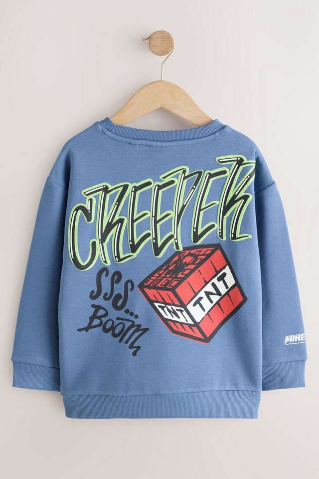 Next Sweater Hoodie mit Rundhalsausschnitt, Minecraft (1-tlg) – Bild 2 von 4