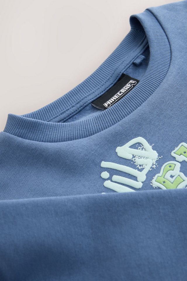 Next Sweater Hoodie mit Rundhalsausschnitt, Minecraft (1-tlg) – Bild 3 von 4