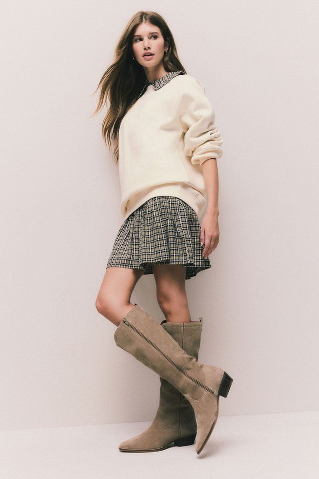 Next Sweater Langes Oversized Relaxed Fit Sweatshirt (1-tlg) – Bild 5 von 5