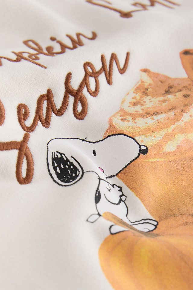 Next Sweater Lizenziertes Sweatshirt, Pumpkin Latte Snoopy (1-tlg) – Bild 2 von 5