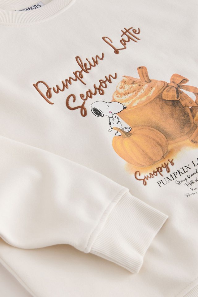 Next Sweater Lizenziertes Sweatshirt, Pumpkin Latte Snoopy (1-tlg) – Bild 3 von 5