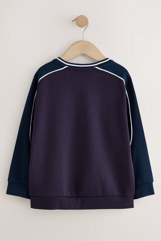 Next Sweater Rundhals-Pullover mit Grafik (1-tlg) – Bild 2 von 5