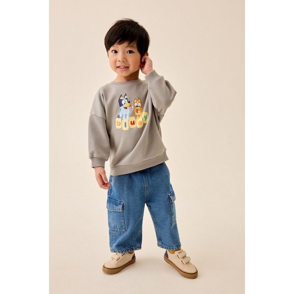 Next Sweater Rundhals-Sweatshirt, Bluey (1-tlg)