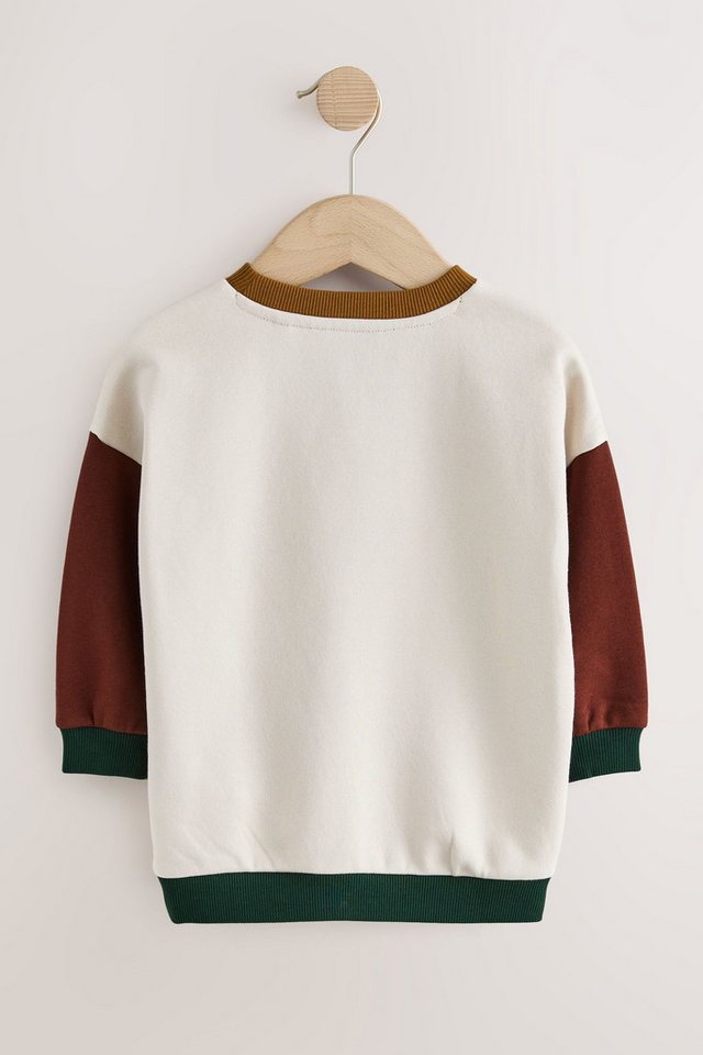 Next Sweater Rundhals-Sweatshirt mit Print (1-tlg) – Bild 2 von 4
