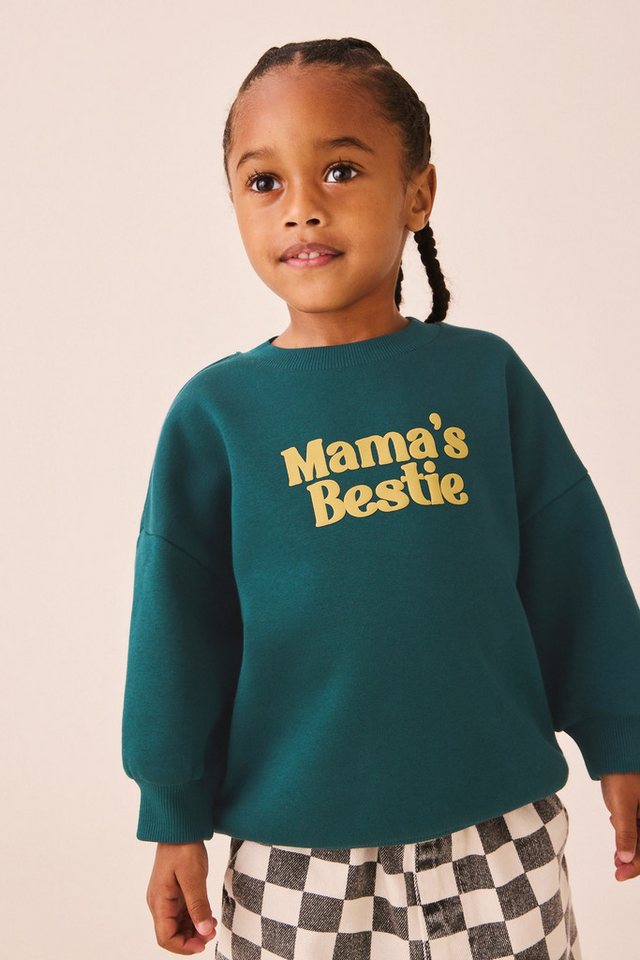 Next Sweater Sweatshirt mit Aufdruck (1-tlg) – Bild 5 von 5