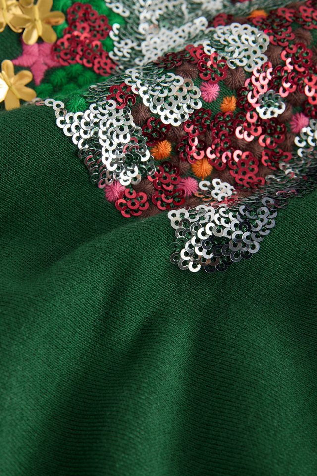 Next Sweater Sweatshirt mit Grafik, Pailletten und Stickerei (1-tlg) – Bild 4 von 5