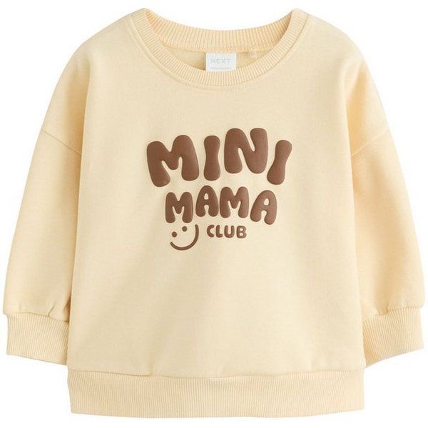 Next Sweater Sweatshirt mit Rundhalsausschnitt (1-tlg)