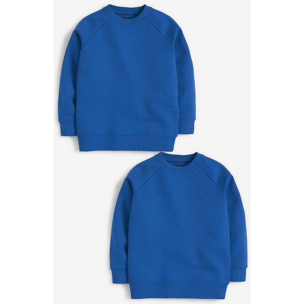 Next Sweatshirt Schulpullover mit V-Ausschnitt 2er-Pack (2-tlg)