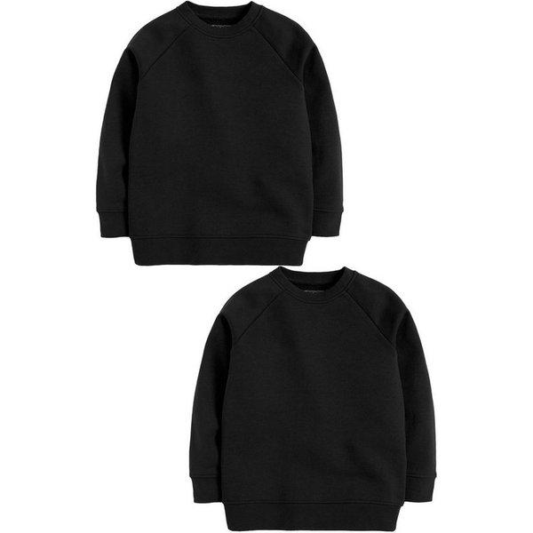 Next Sweatshirt Schulpullover mit V-Ausschnitt 2er-Pack (2-tlg)