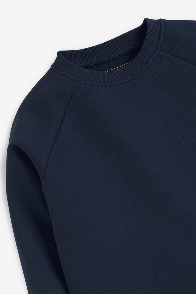 Next Sweatshirt Schulpullover mit V-Ausschnitt 2er-Pack (2-tlg) – Bild 3 von 4