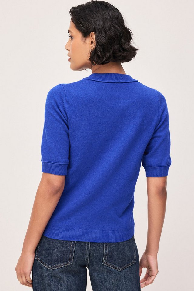 Next T-Shirt Superweicher, kurzärmeliger Strickpullover (1-tlg) – Bild 2 von 5