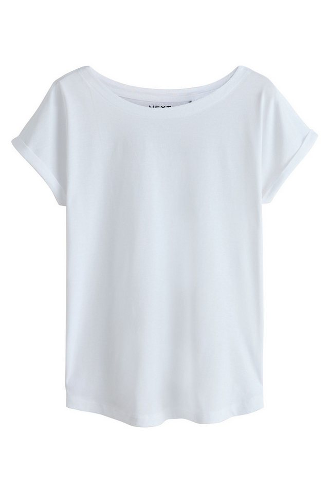 Next T-Shirt T-Shirts, V-Ausschnitt und Flügelärmel, 5er-Pack (5-tlg) – Bild 3 von 5