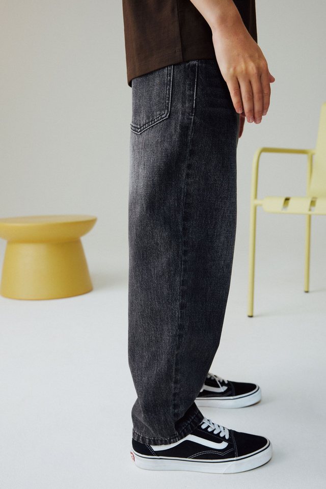 Next Tapered-fit-Jeans Authentische Jeans, Baggy Fit mit konischem Bein (1-tlg) – Bild 3 von 5