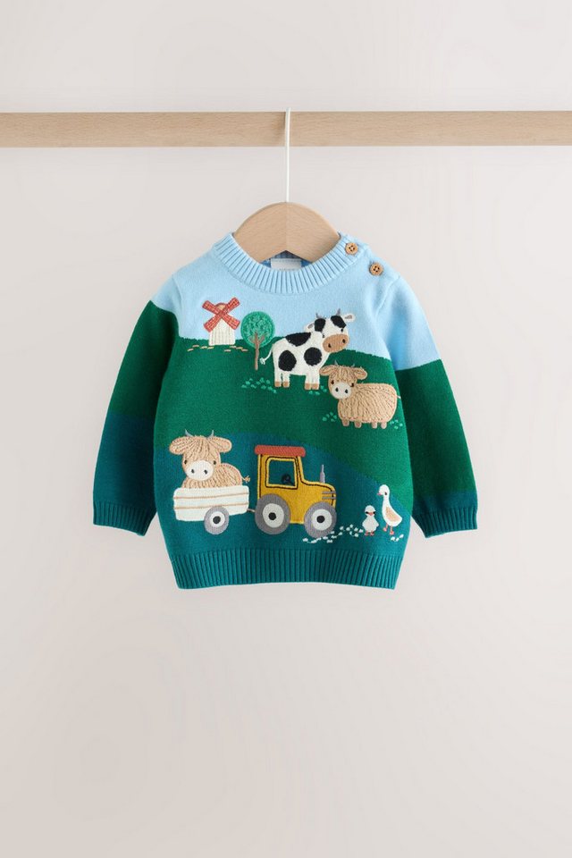 Next Top & Leggings Baby-Set mit Strickpullover und Leggings (2-tlg) – Bild 4 von 5
