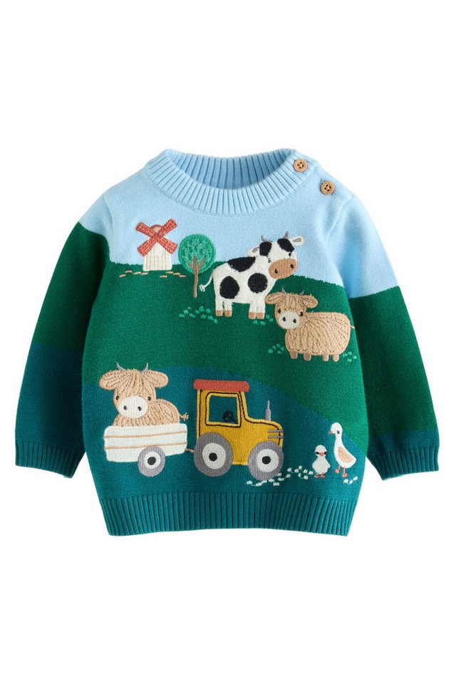 Next Top & Leggings Baby-Set mit Strickpullover und Leggings (2-tlg) – Bild 5 von 5