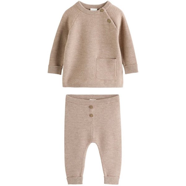 Next Top & Leggings Baby-Set mit Strickpullover und Leggings (2-tlg)