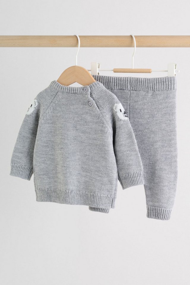 Next Top & Leggings Gestricktes Baby-Set mit Pullover und Leggings (2-tlg) – Bild 2 von 5