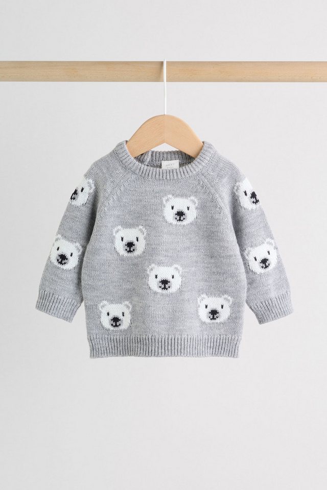 Next Top & Leggings Gestricktes Baby-Set mit Pullover und Leggings (2-tlg) – Bild 4 von 5