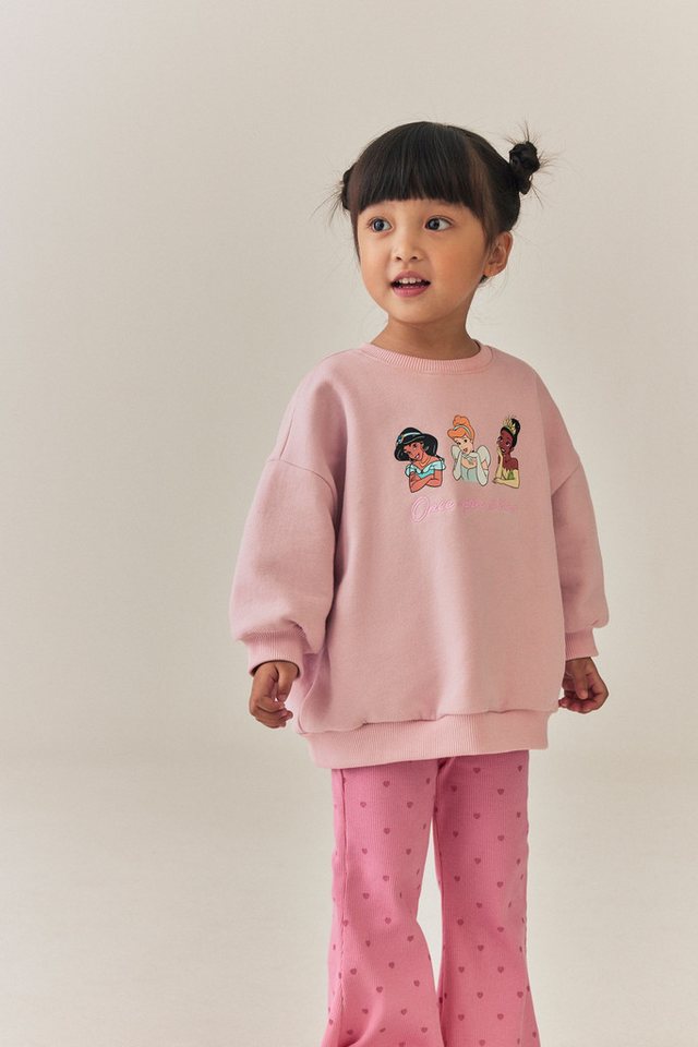 Next Top & Leggings Sweatshirt und Schlaghose, Set (2-tlg) – Bild 4 von 5
