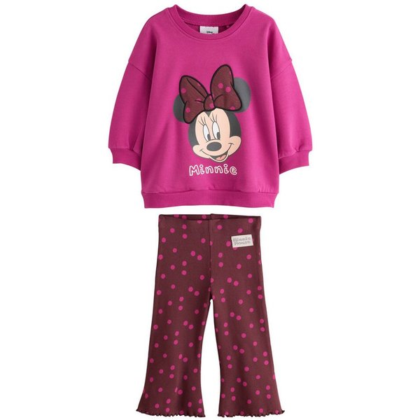 Next Top & Leggings Sweatshirt und Schlaghose, Set (2-tlg)