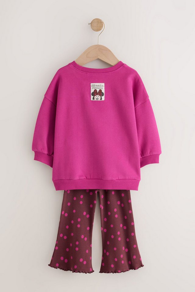Next Top & Leggings Sweatshirt und Schlaghose, Set (2-tlg) – Bild 2 von 5