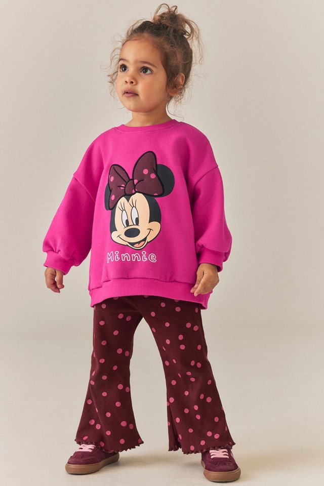 Next Top & Leggings Sweatshirt und Schlaghose, Set (2-tlg) – Bild 5 von 5