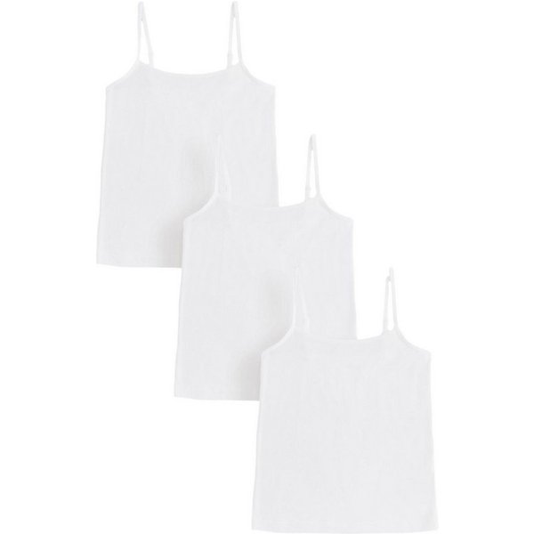 Next Trägertop Spitzen-Trägertops, 3er-Pack (3-tlg)