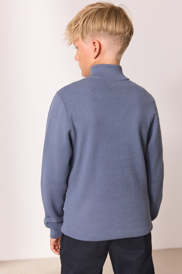 Next Troyer Pullover mit 1/4-Reißverschluss (1-tlg) – Bild 2 von 5
