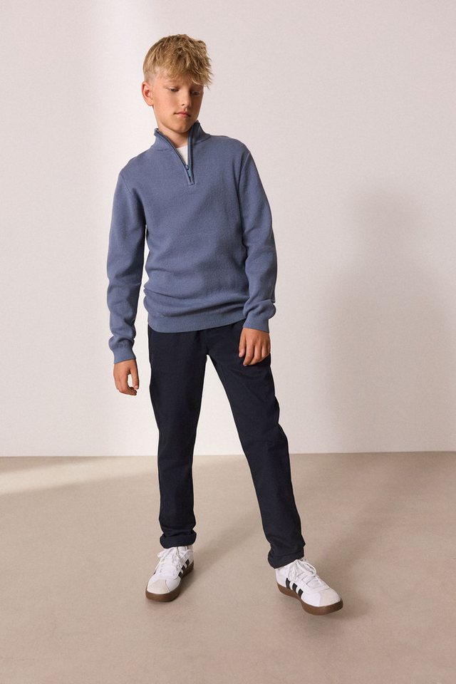 Next Troyer Pullover mit 1/4-Reißverschluss (1-tlg) – Bild 4 von 5