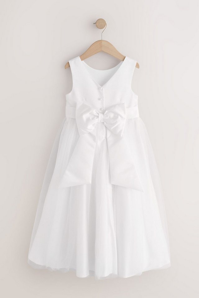 Next Tüllkleid Kleid mit Schleife, Blumenmädchen (1-tlg) – Bild 2 von 5