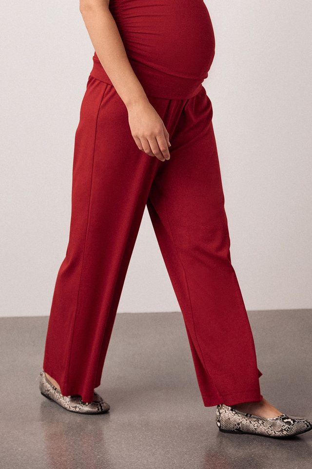 Next Umstandshose Superweiche Hose mit weitem Bein, Umstandsmode (1-tlg) – Bild 5 von 5
