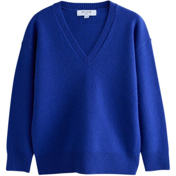 Next V-Ausschnitt-Pullover N. Premium Pullover mit V-Ausschnitt aus (1-tlg)