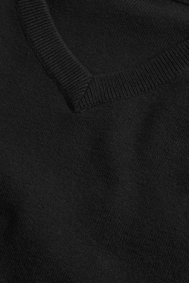 Next V-Ausschnitt-Pullover Schul-Strickpullover mit V-Ausschnitt (1-tlg) – Bild 3 von 5