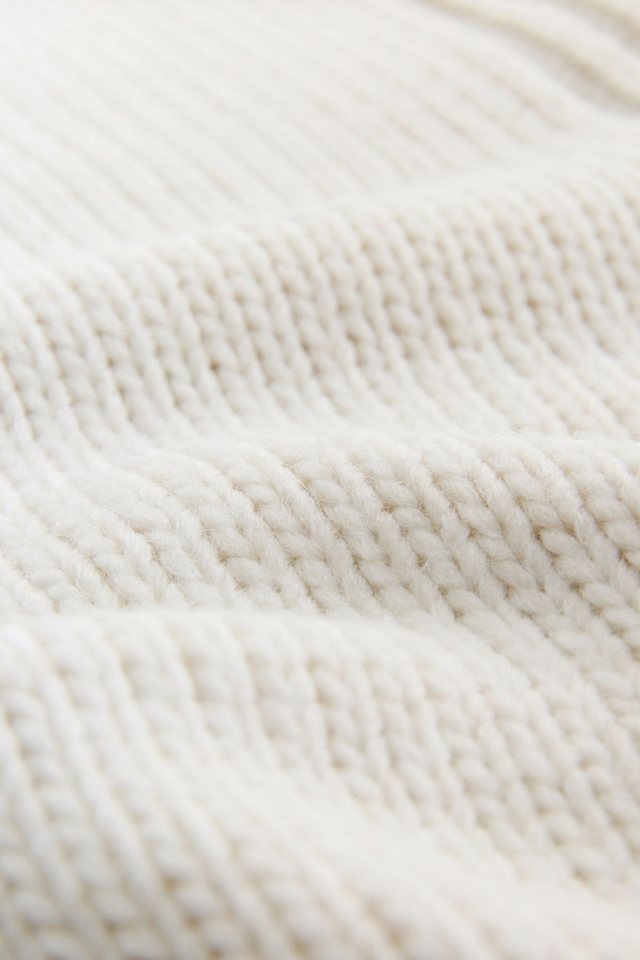Next V-Ausschnitt-Pullover Strickpullover mit V-Ausschnitt und Hemdlage (1-tlg) – Bild 3 von 3