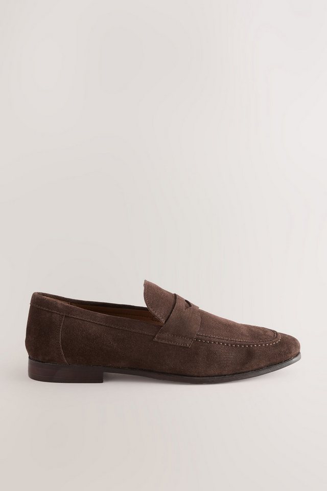 Next Veloursleder-Loafers Loafer – Bild 2 von 5