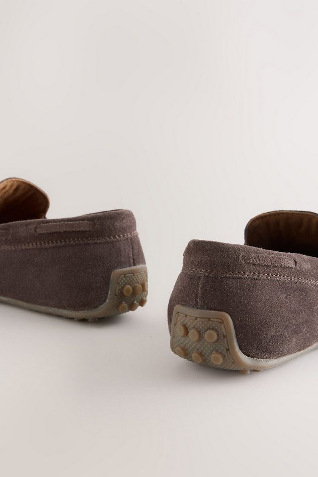 Next Veloursleder-Loafers Loafer – Bild 4 von 5