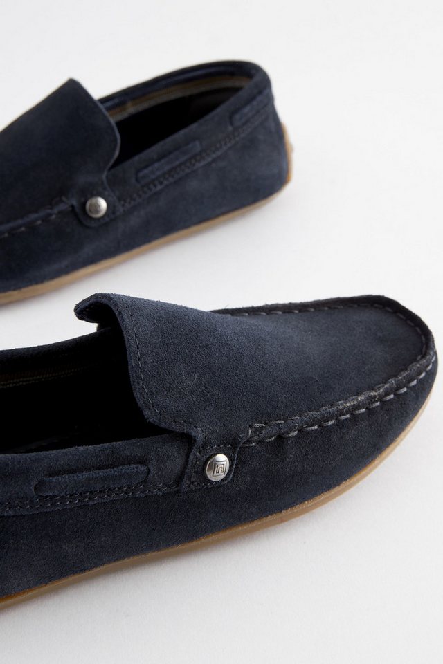 Next Veloursleder-Loafers Loafer – Bild 5 von 5