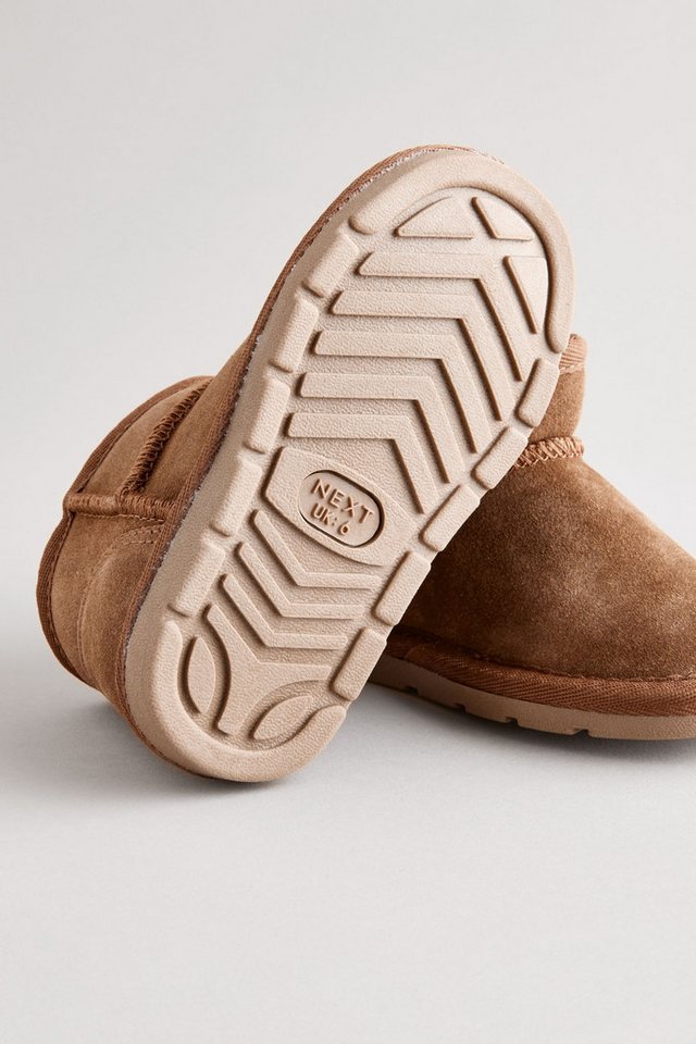Next Velourslederstiefel mit warmem Futter Stiefel – Bild 4 von 5