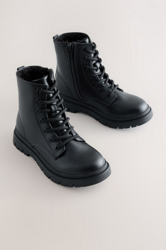 Next Warm gefütterte Schnürstiefel Schnürstiefel – Bild 5 von 5