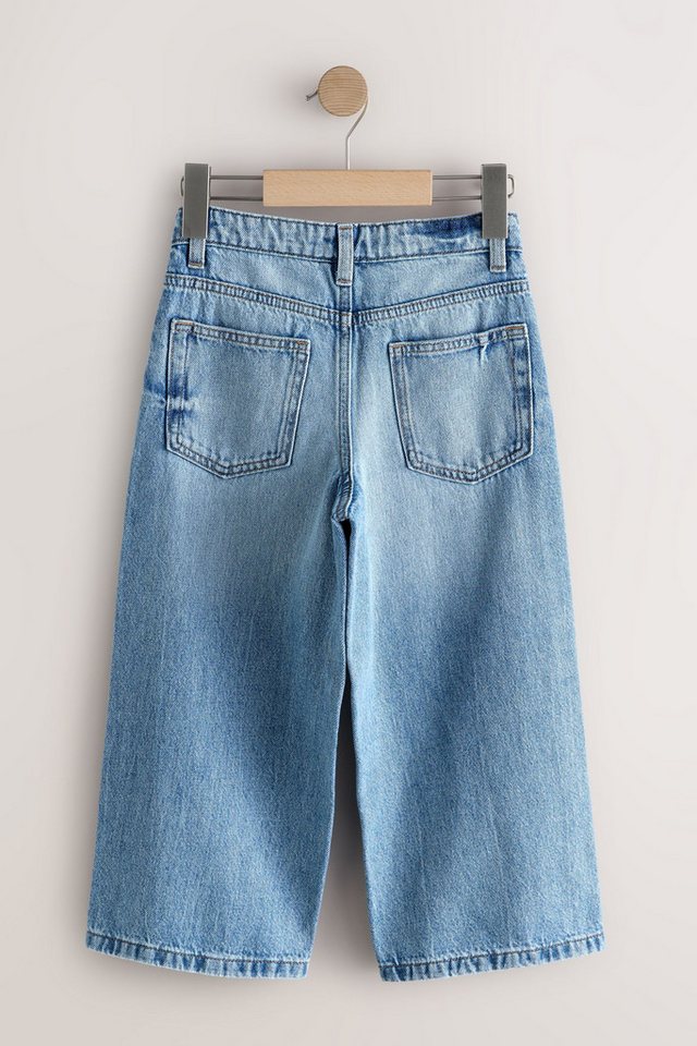 Next Weite Jeans Authentic Jeans 100 % Baumwolle – Super Wide Fit (1-tlg) – Bild 2 von 5