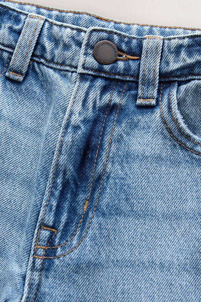 Next Weite Jeans Authentic Jeans 100 % Baumwolle – Super Wide Fit (1-tlg) – Bild 3 von 5