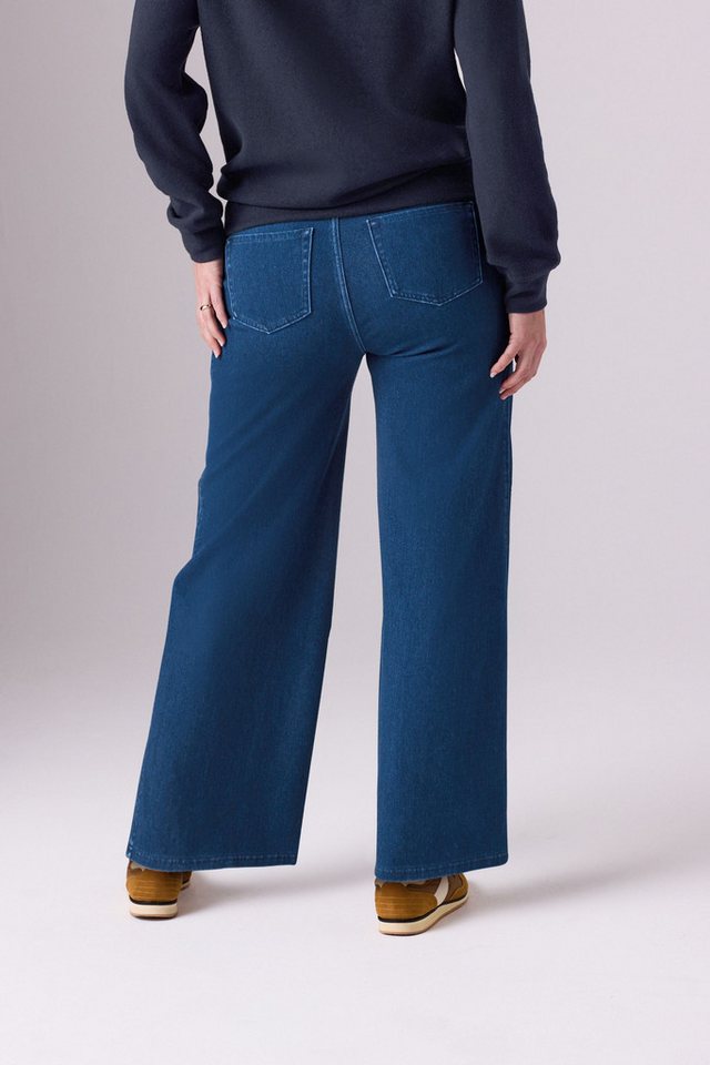 Next Weite Jeans Denim-Leggings mit weitem Bein, Umstandsmode (1-tlg) – Bild 2 von 5