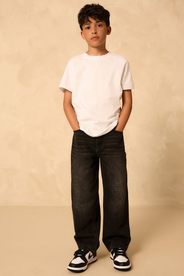 Next Weite Jeans Jeans mit durchgehendem Print (1-tlg) – Bild 5 von 5
