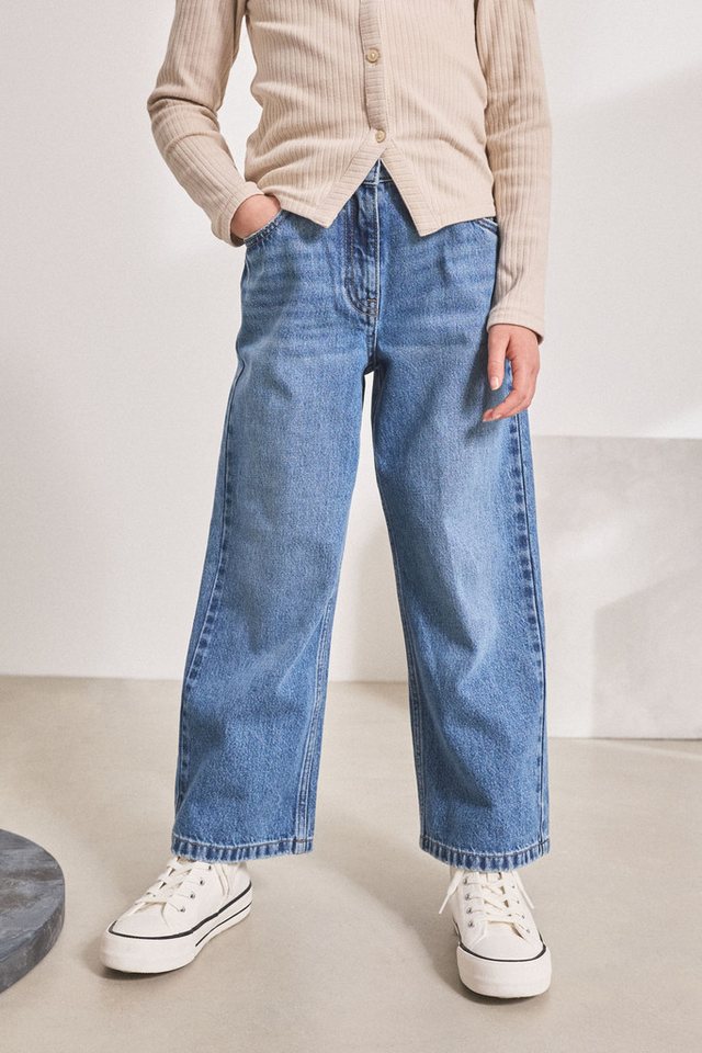 Next Weite Jeans Weit geschnittene Jeans (1-tlg) – Bild 3 von 5