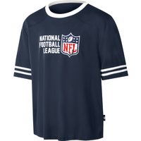 NFL Damen/Herren Poly-Fantrikot Shield Logo (Navy, M)