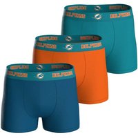 NFL Herren Boxershorts, 3er Pack - NFL Teams, Boxers, Football, Logo, Baumwollmischung, Größe M in Bunt