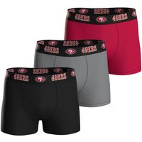 NFL Herren Boxershorts, 3er Pack - NFL Teams, Boxers, Football, Logo, Baumwollmischung, Größe XL in Bunt
