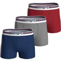 NFL Herren Boxershorts, 3er Pack - NFL Teams, Boxers, Football, Logo, Baumwollmischung, Größe L in Bunt